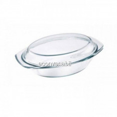 Vas termorezistent oval 2.5L Vabene VB3020011 foto