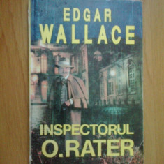 w3 Inspectorul O. Rater - Edgar Wallace