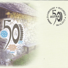 ROMANIA 2013 LP 2001 MUZEUL CIVILIZATIEI TRADITIONALE ASTRA FDC