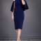 Rochie Angela Bleumarin