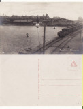 Constanta - Portul. Tren -rara, militara WWI, WK1, Necirculata, Printata