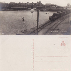 Constanta - Portul. Tren -rara, militara WWI, WK1