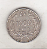 Bnk mnd Turcia 1000 lire 1992, Europa