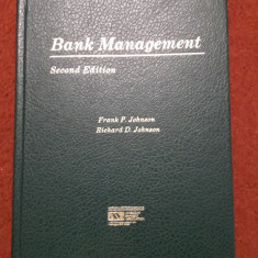 Bank management - Frank P. Johnson - 1989