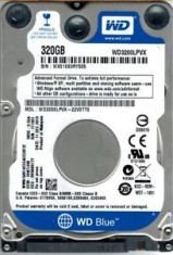 Hard disk notebook Western Digital Scorpio Blue SATA-II/III 320GB 5400 foto
