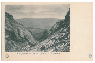 859 - SINAIA, Busteni, Romania, Mountain - old postcard - unused foto