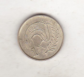 bnk mnd Cipru 1 cent 2003 foto