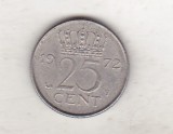 Bnk mnd Olanda 25 cent 1972, Europa