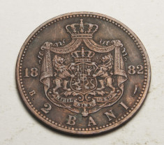 2 bani 1882 Eroare - 3 litere intrerupte foto