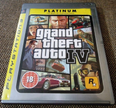 Joc GTA IV, Grand Theft Auto 4, PS3, original! Alte sute de jocuri! foto