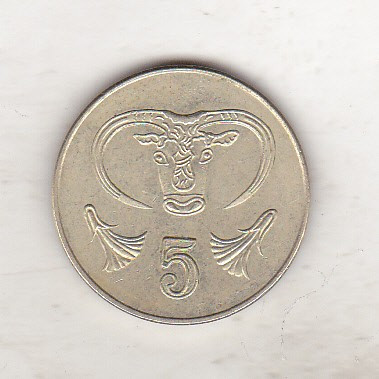 bnk mnd Cipru 5 cent 2004 foto