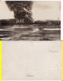 Salutari din Ploiesti (Prahova)-incendiu la sonde- militara WWI, WK1