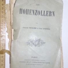 RARA - CARTE VECHE - LES HOHENZOLLERN -1892 - PAR EDMOND NEUKOMM