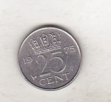 Bnk mnd Olanda 25 cent 1975, Europa