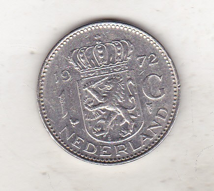 bnk mnd Olanda 1 gulden 1972