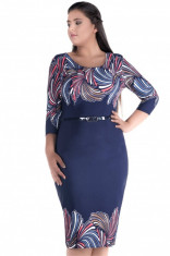 Rochie Ruth bleumarin foto