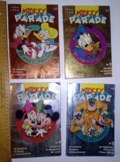 RARE =LOT 10 CARTI BENZI DESENATE MICKEY PARADE 1966 1996