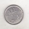 bnk mnd Olanda 25 cent 1958