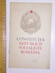CONSTITUTIA RSR - 1965 foto