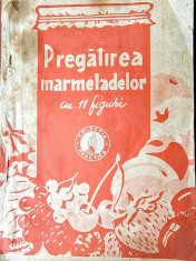 carte de bucate Pregatirea marmeladelor din 1942 foto