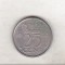 bnk mnd Olanda 25 cent 1955