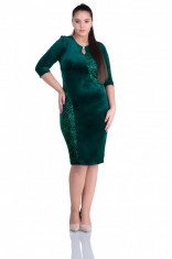 Rochie Adora verde foto