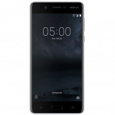 Smartphone Nokia 5 , Dual Sim , 5.2 Inch IPS , Octa Core , 2 GB RAM , 16 GB , Retea 4G , 13 MP , Android Nougat , Alb foto