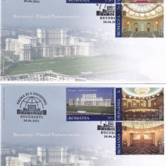 ROMANIA 2011 LP 1898 LP 1898 d PALATUL PARLAMENTULUI FDC