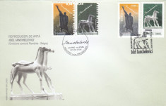 ROMANIA 2004 LP 1657 IDEL IANCHELEVICI EMISIUNE ROMANIA-BELGIA FDC foto