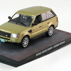 Macheta Land Rover Range Rover Sport 2002 James Bond 007 - Altaya 1/43