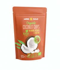 Chipsuri din Nuca de Cocos Ecologice/RAW 125g - NVS-MG19 Pure Sensation foto