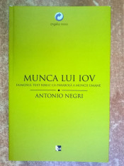 Antonio Negri - Munca lui Iov foto