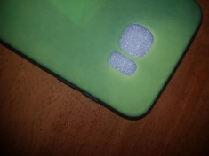 Husa / Carcasa telefon termica culoare verde Samsung S7 edge foto