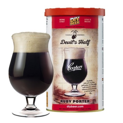 Thomas Coopers Devils Half Ruby Porter 1.7 kg - kit bere de casa 23 litri foto