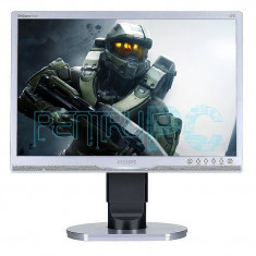 PROMO! Monitor LCD Philips 19&amp;quot; 1680 x 1050 DVI VGA Grad -A GARANTIE + Cabluri! foto