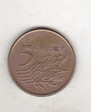 bnk mnd Polonia 5 groszy 1991