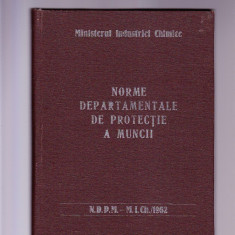 NORME DEPARTAMENTALE DE PROTECTIE A MUNCII