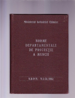 NORME DEPARTAMENTALE DE PROTECTIE A MUNCII foto