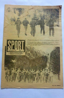 REVISTA SPORT - nr 1/1987, foto