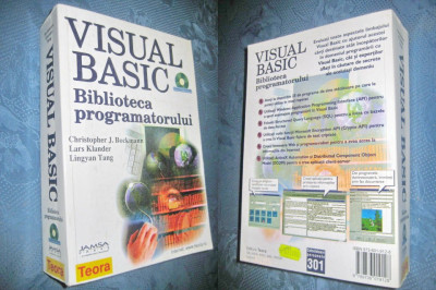 8630-Visual Basic-stare foarte buna foarte putin folosita. foto
