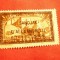Alexandrette -Colonie Franceza -Timbru 1 Piastru brun-galbui 1938 ,rama doliu