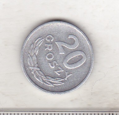 bnk mnd Polonia 20 groszy 1961 foto