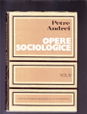OPERE SOCIOLOGICE -VOL 4, 1983, Alta editura