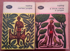 Cartea Junglei. A Doua Carte A Junglei. 2 Vol. B.P.T. nr 325 si 326 - Kipling foto