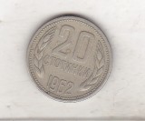 Bnk mnd Bulgaria 20 stotinki 1962, Europa