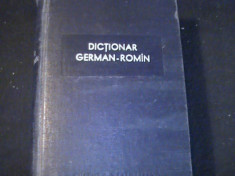 DICTIONAR-GERMAN-ROMAN--1183 PG- foto