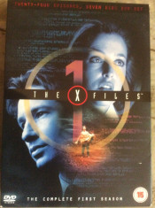 THE X FILES 1 - THE COMPLETE FIRST SEASON - FILM DVD ORIGINAL , 6 DISC foto