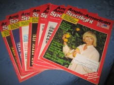 8632-7 Reviste Anglo-American Spotlight anii 1980.