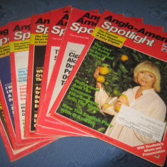 8632-7 Reviste Anglo-American Spotlight anii 1980.