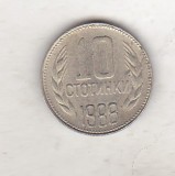 Bnk mnd Bulgaria 10 stotinki 1988, Europa